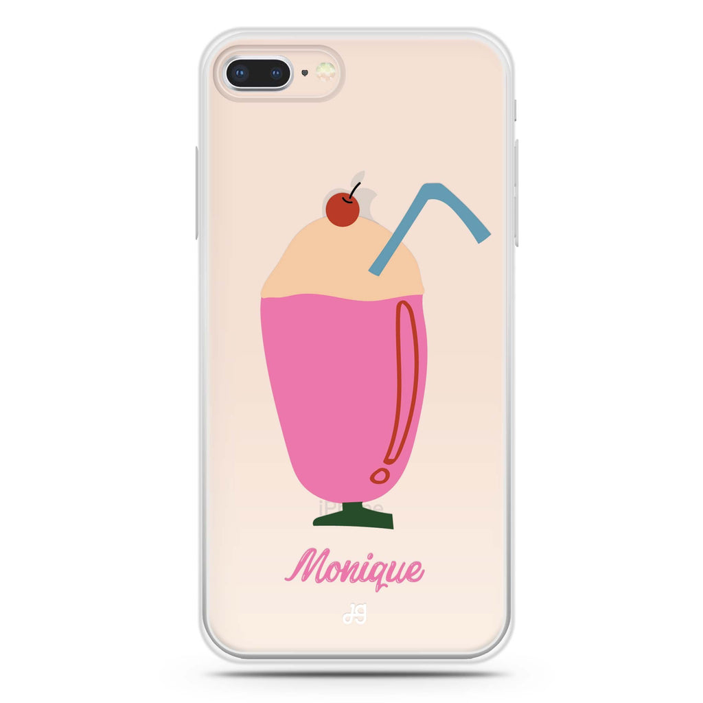 Ice cream Drinks iPhone 8 Ultra Clear Case