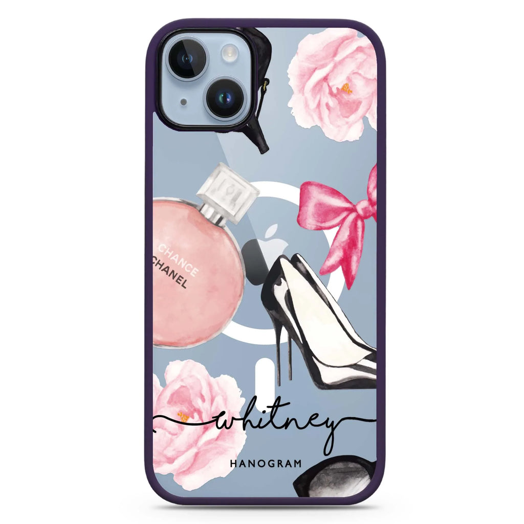 Fashion Cosmetic iPhone 14 Plus MagSafe Compatible Impact Guard Bumper Case
