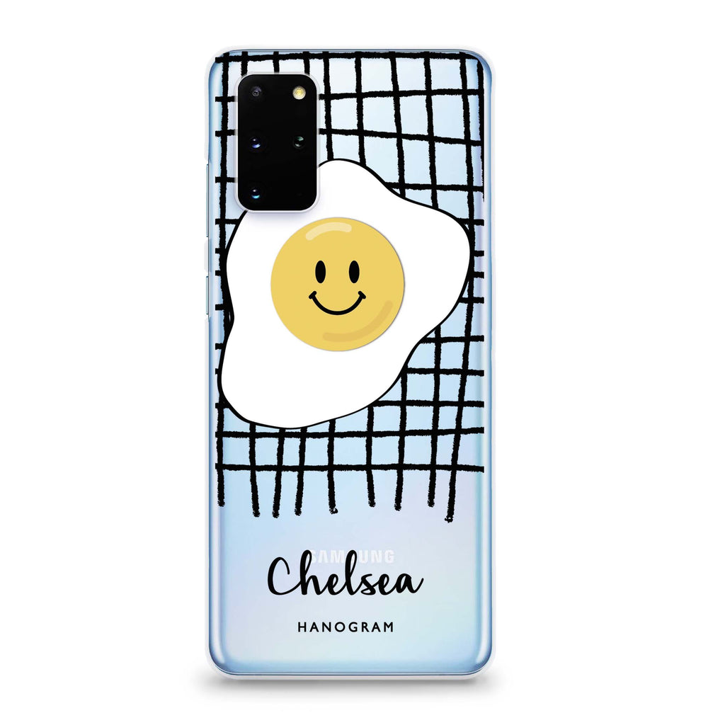 Funny Egg Samsung S20 Soft Clear Case