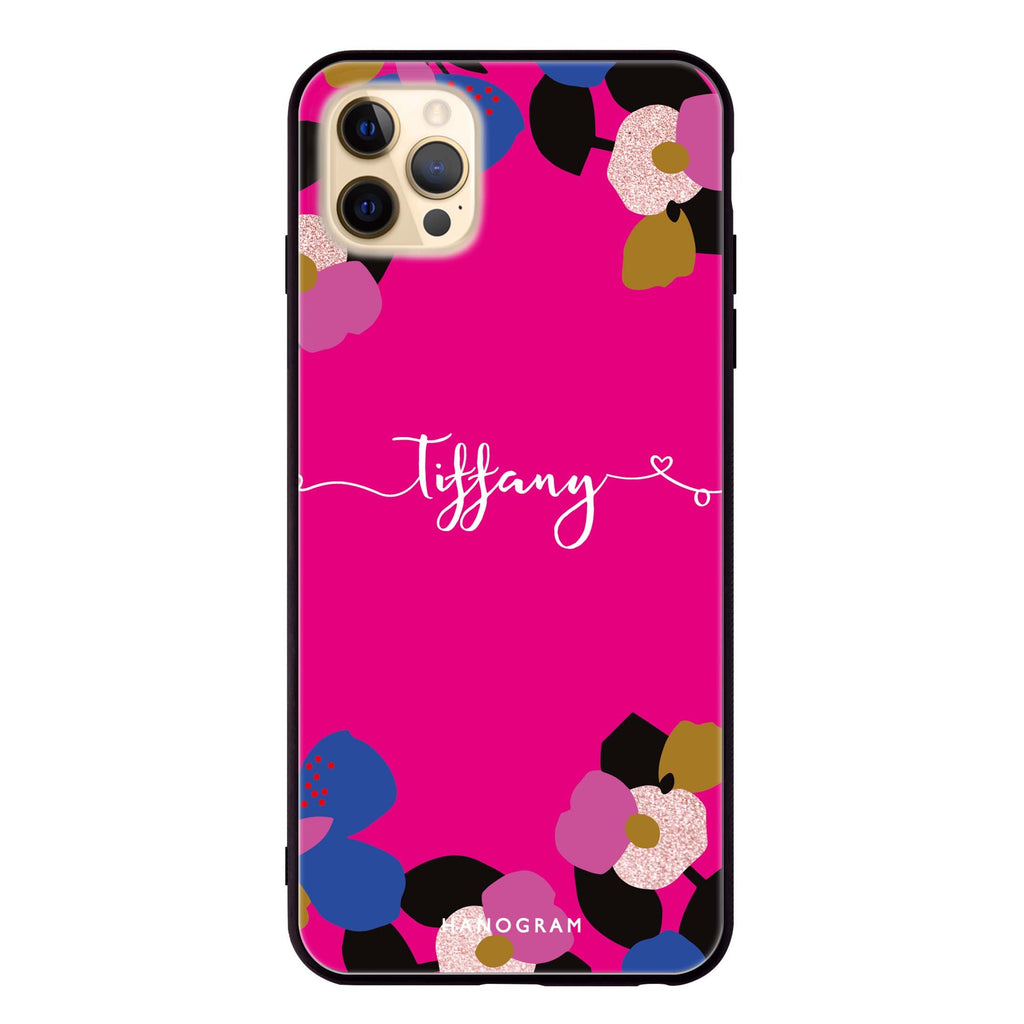 Floral POP II iPhone 12 Pro Glass Case