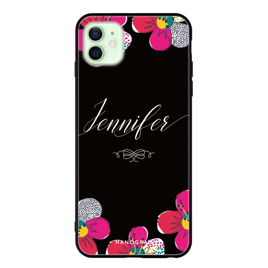 Stunning Floral iPhone 12 Glass Case