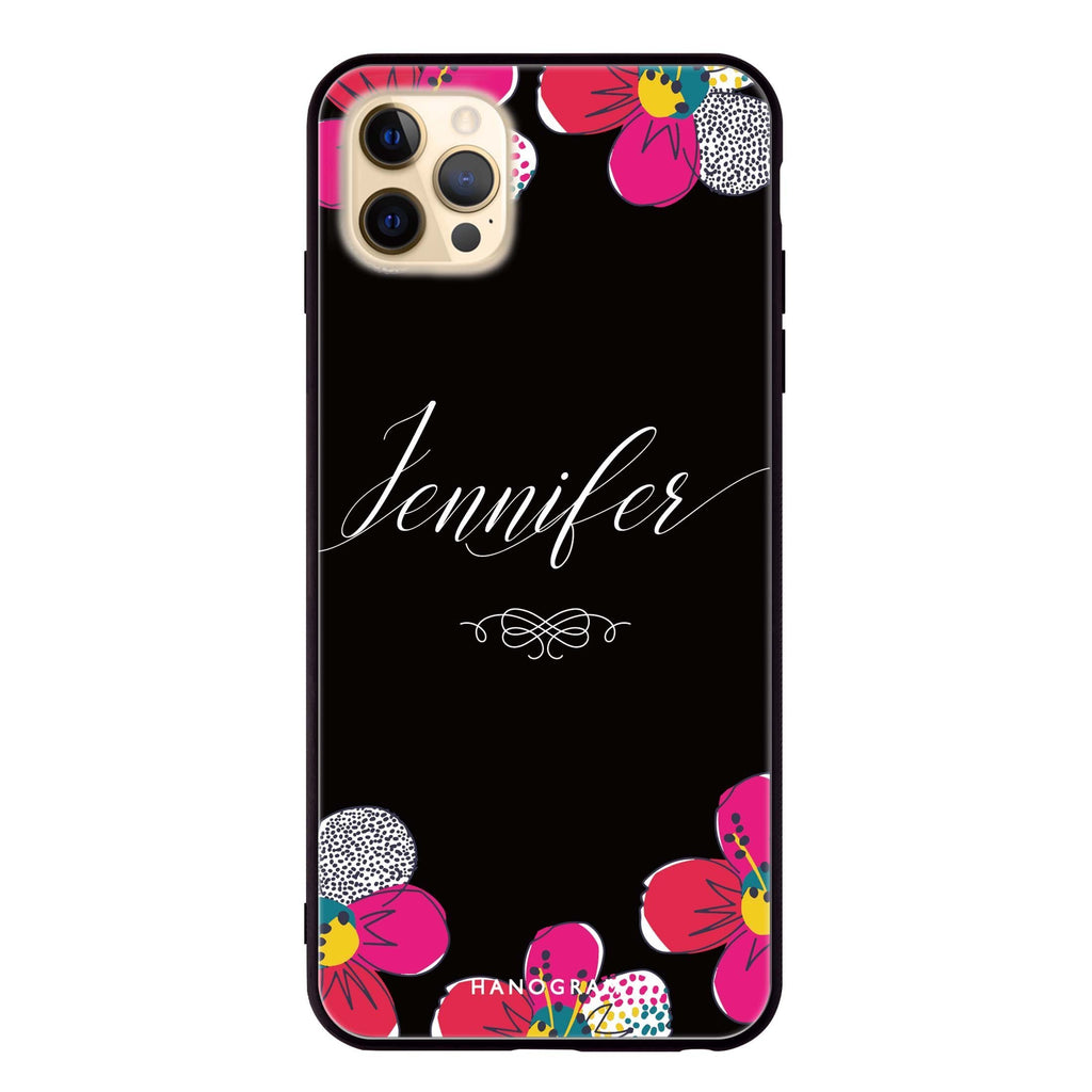 Stunning Floral iPhone 12 Pro Glass Case