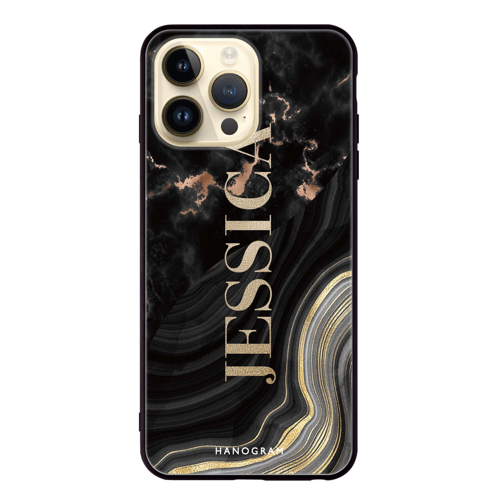 Sumptuous Marble Glass Case