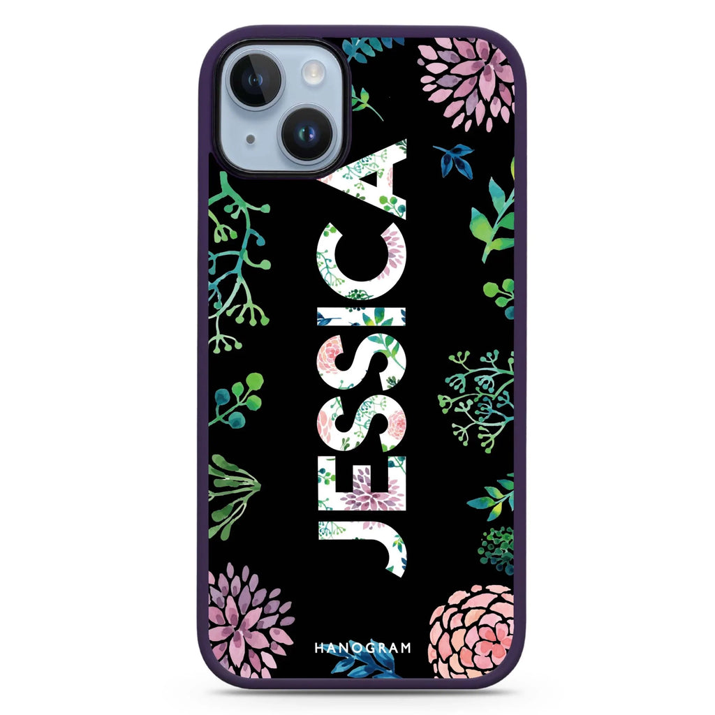 Garden In Rainforest iPhone 14 Plus MagSafe Compatible Impact Guard Bumper Case