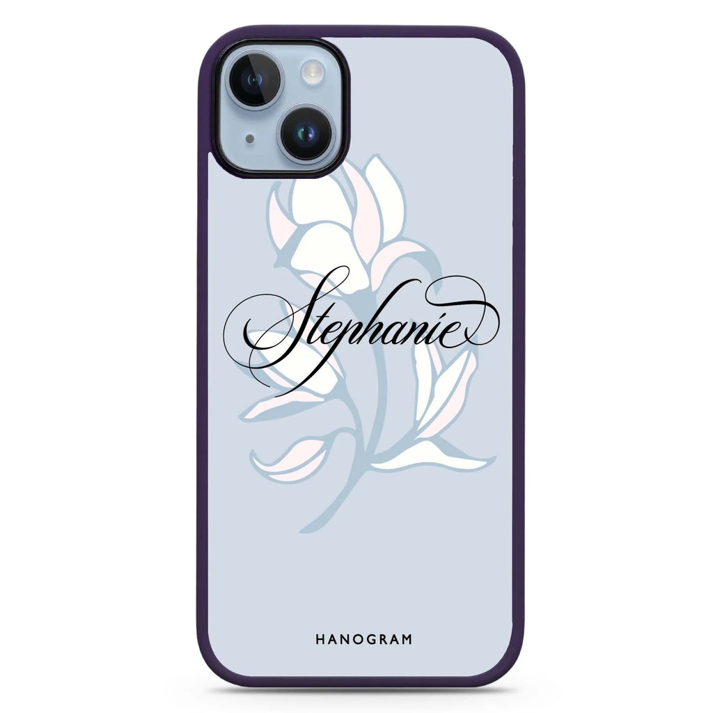 Exquisite Flowers iPhone 14 Plus MagSafe Compatible Impact Guard Bumper Case
