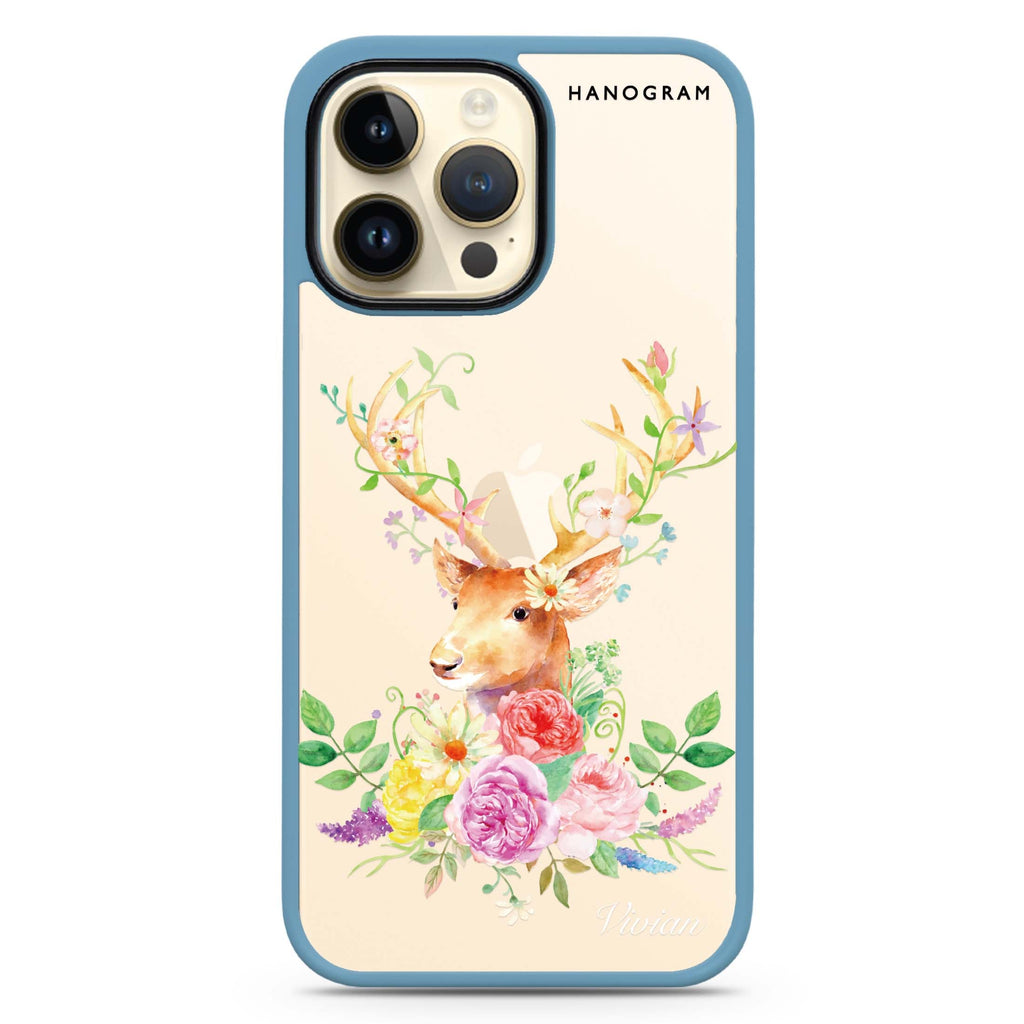 Floral & Deer Impact Guard Bumper Case