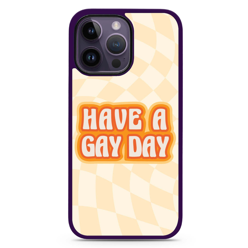 Have a Gay Day MagSafe Compatible Impact Guard Bumper Case