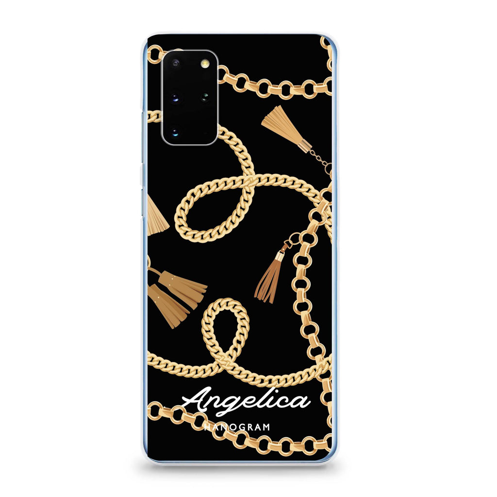 Belt and Chain I Samsung S20 Soft Clear Case