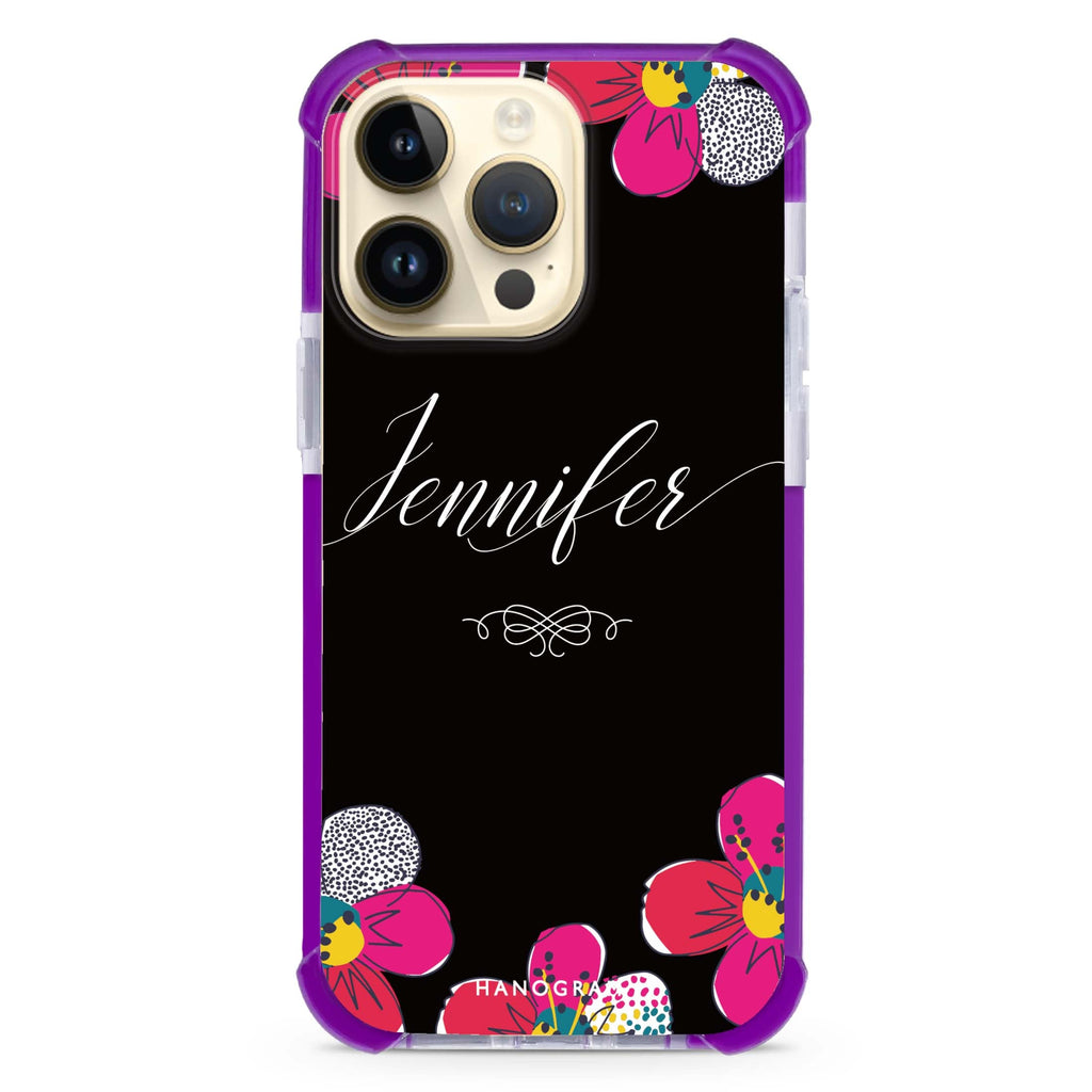 Stunning Floral MagSafe Compatible Ultra Shockproof Case