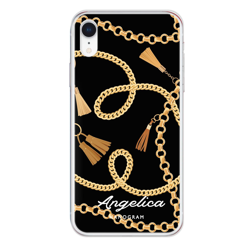 Belt and Chain I iPhone XR Ultra Clear Case