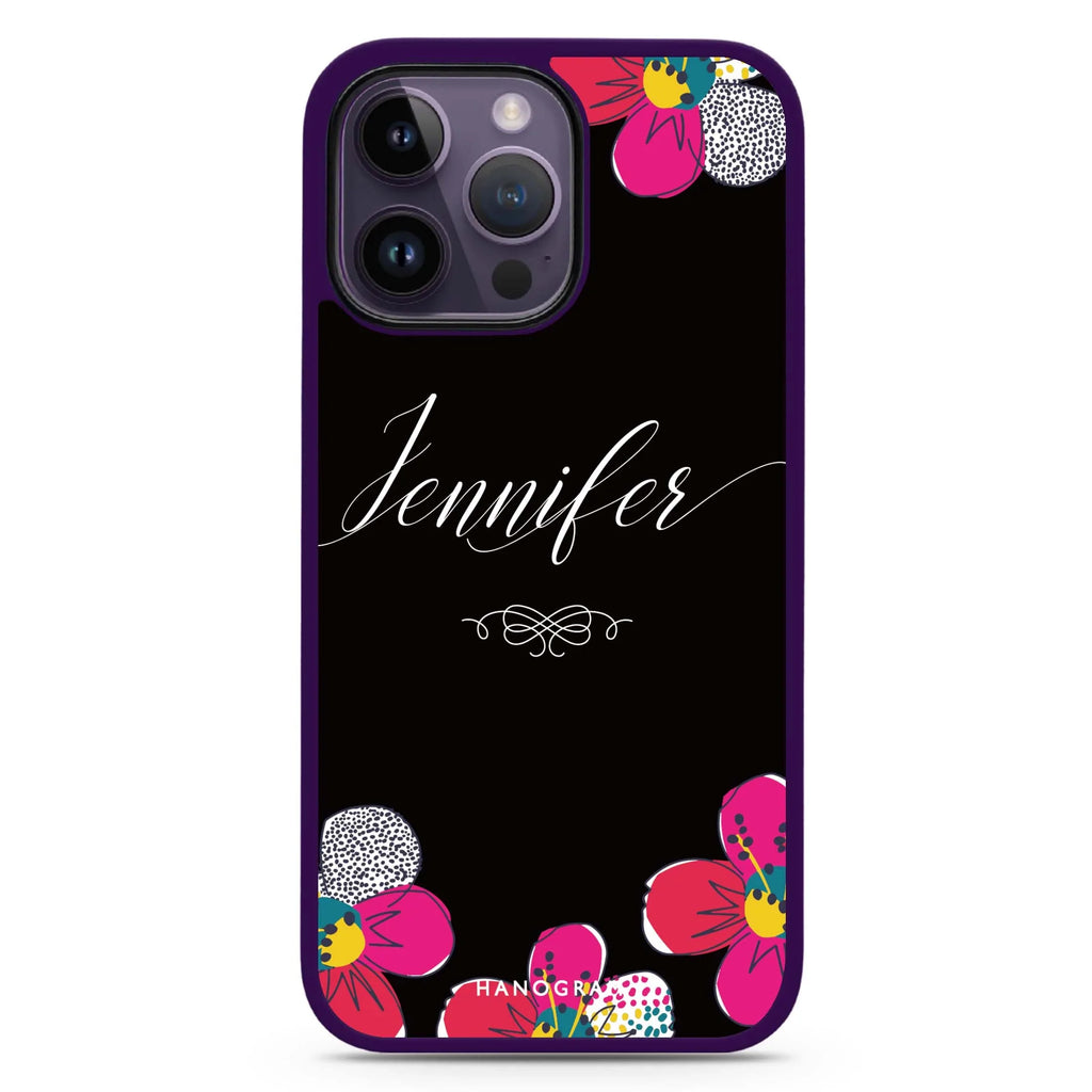 Stunning Floral MagSafe Compatible Impact Guard Bumper Case