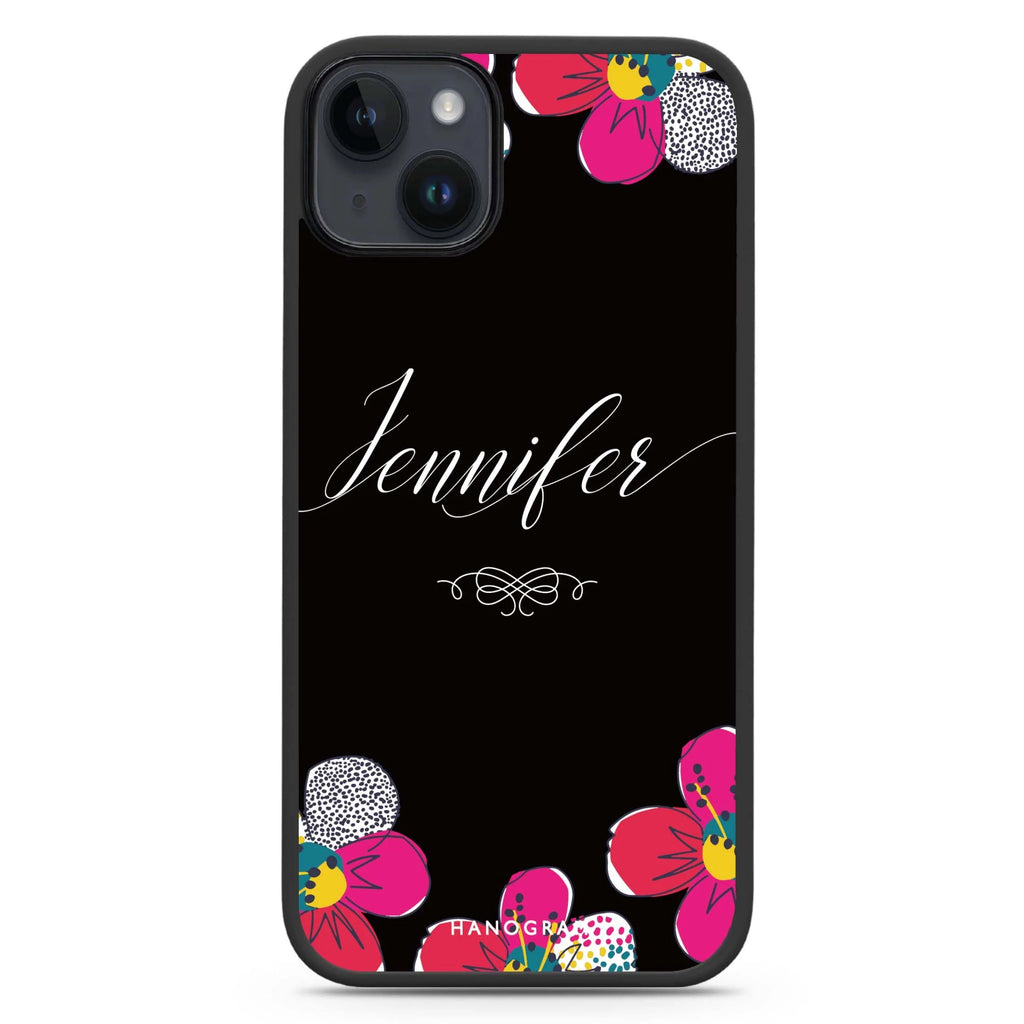 Stunning Floral iPhone 14 Impact Guard Bumper Case