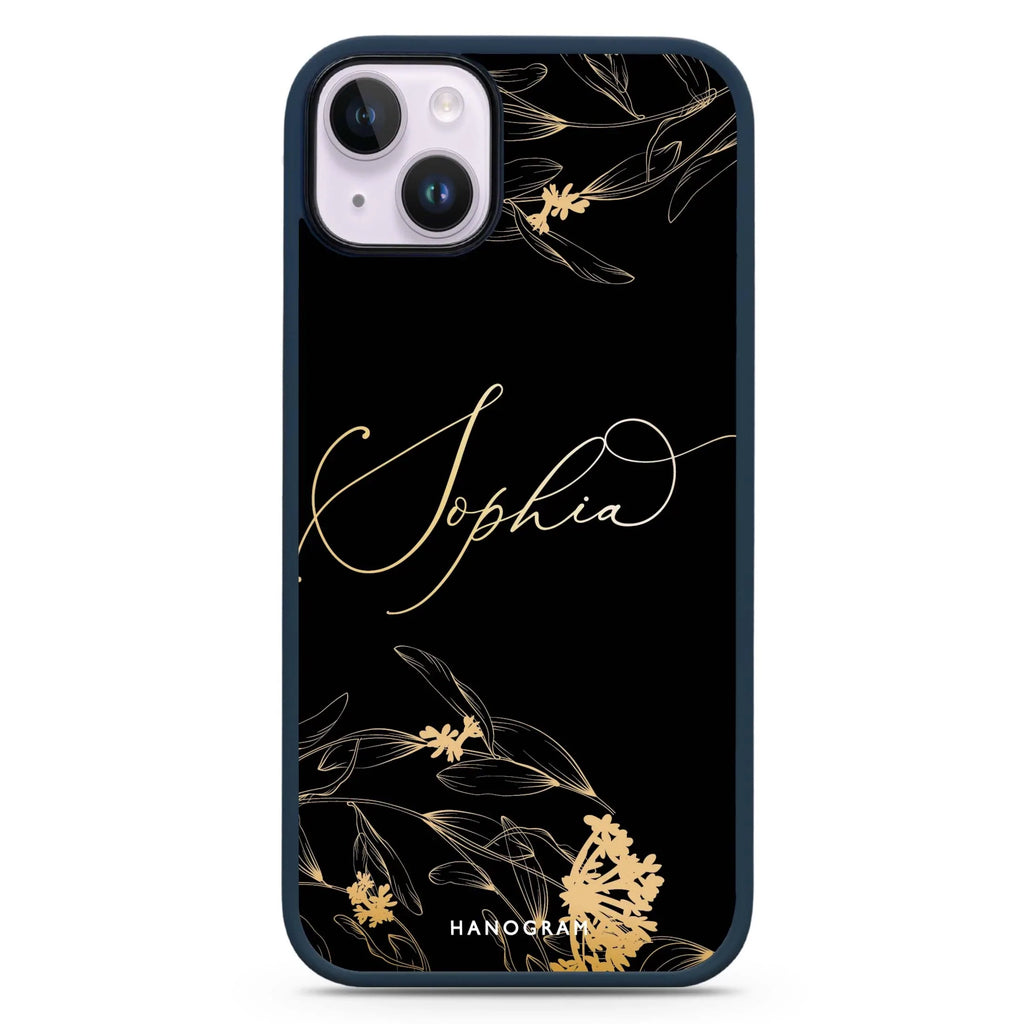 Crafts Of Floral II iPhone 14 Plus MagSafe Compatible Impact Guard Bumper Case