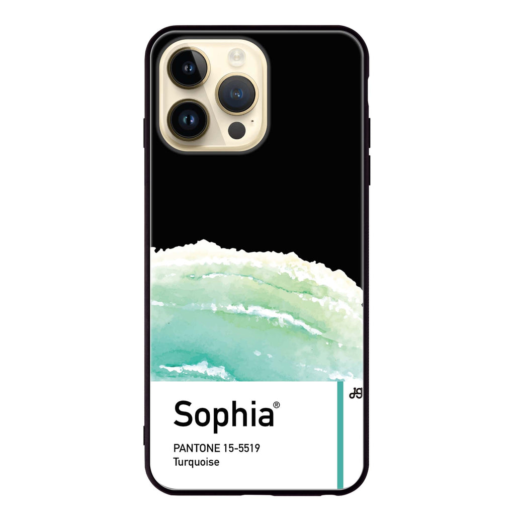 #15-5519 Turquoise I Glass Case