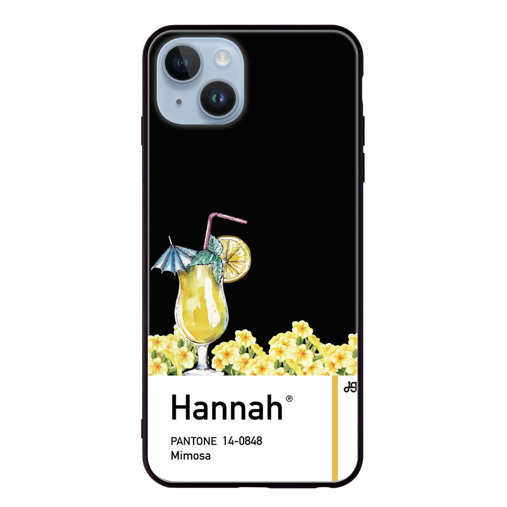 #14-0848 Mimosa I iPhone 14 Plus Glass Case
