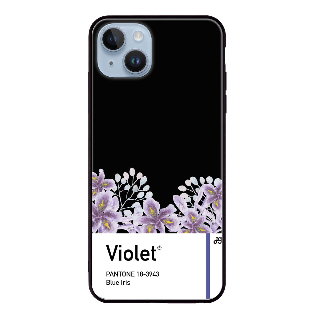 #18-3943 Blue Iris I iPhone 14 Plus Glass Case