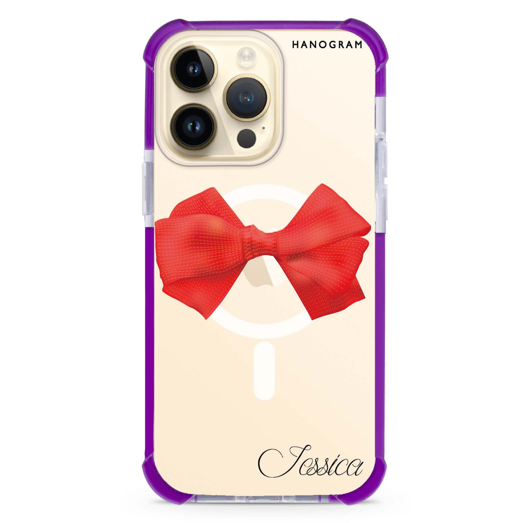 Red Bow MagSafe Compatible Ultra Shockproof Case