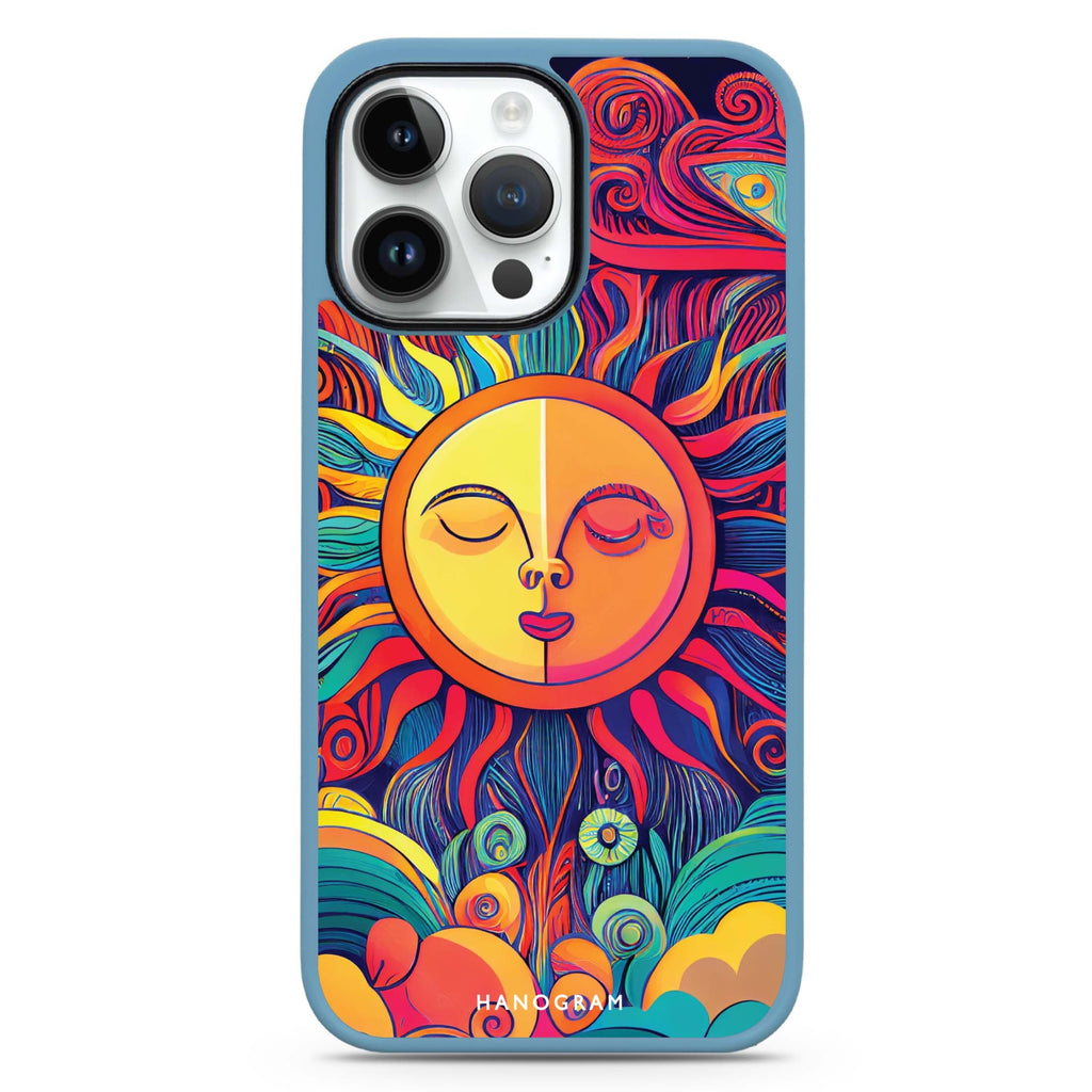 Magic Sun Face Impact Guard Bumper Case
