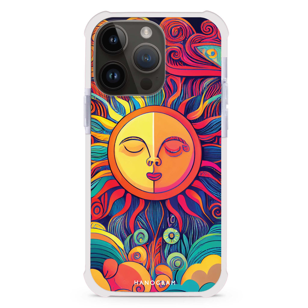 Magic Sun Face MagSafe Compatible Ultra Shockproof Case