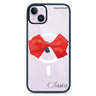 Red Bow iPhone 14 Plus MagSafe Compatible Impact Guard Bumper Case