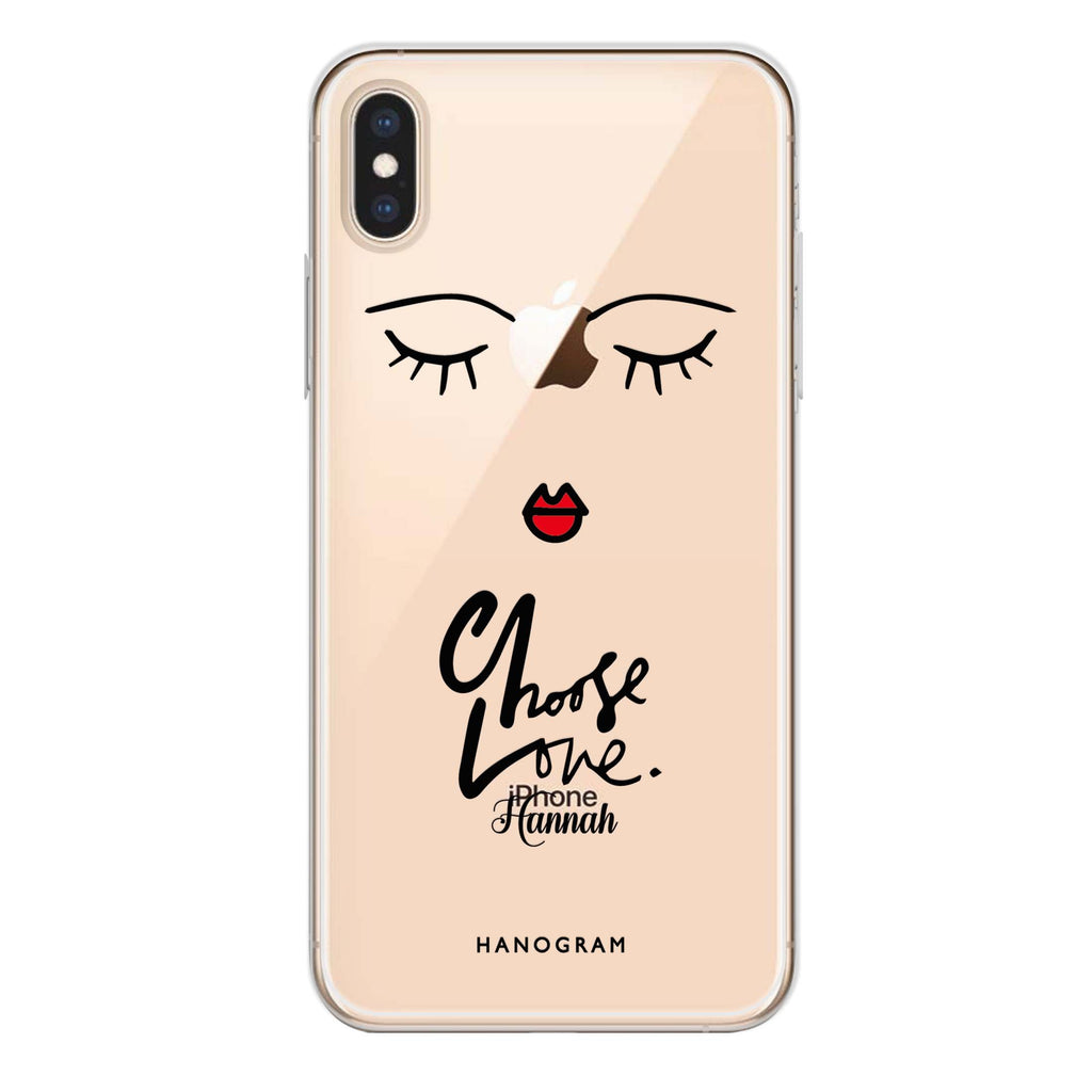 Choose Love iPhone X Ultra Clear Case