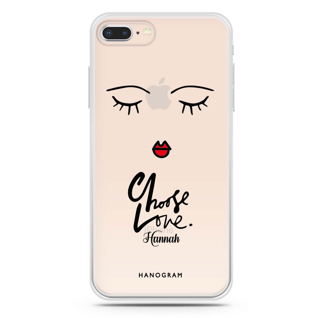 Choose Love iPhone 7 Plus Ultra Clear Case