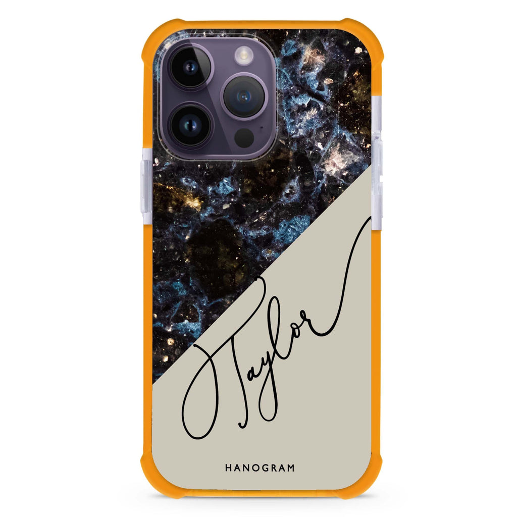 Black Marble Ultra Shockproof Case
