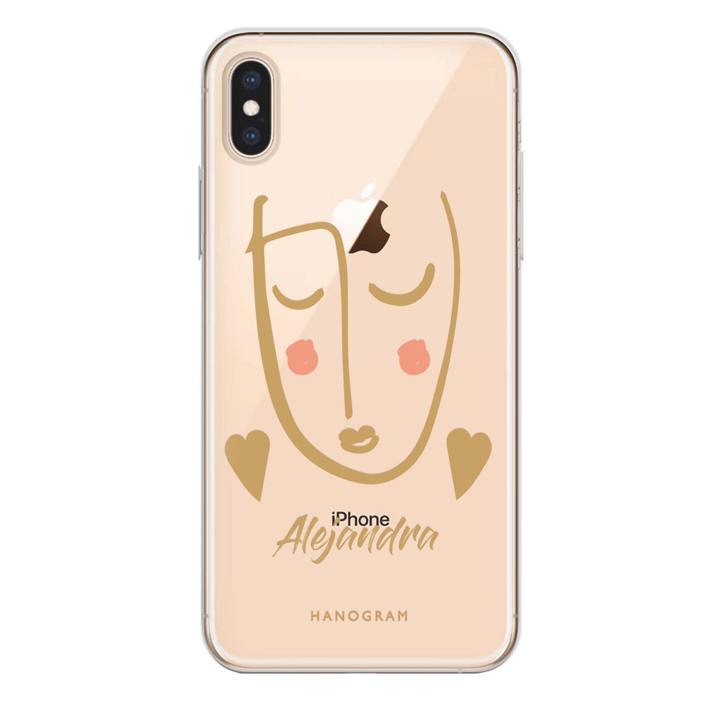Lovely Face II iPhone XS Max Ultra Clear Case