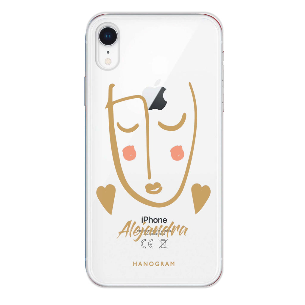 Lovely Face II iPhone XR Ultra Clear Case