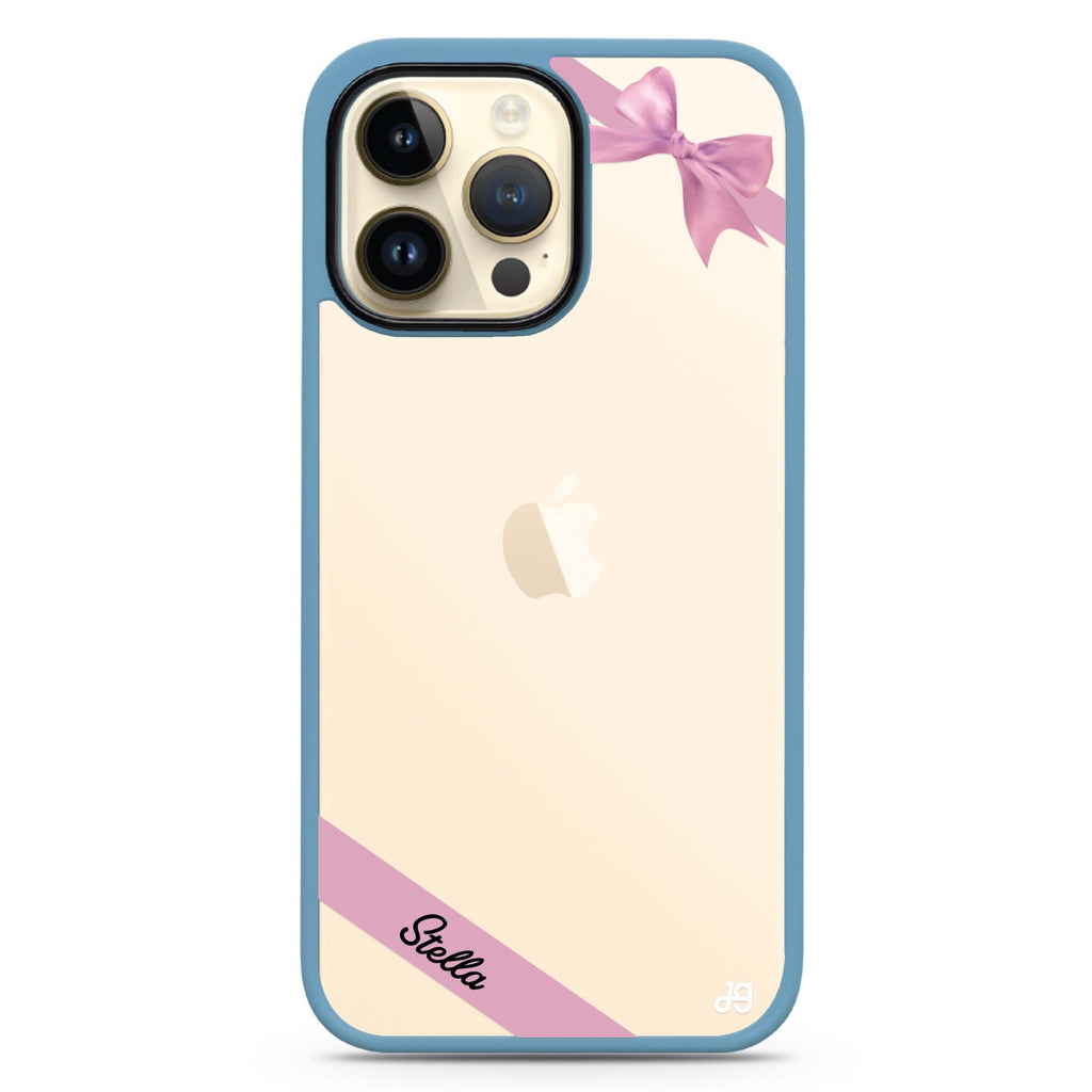 Pink Bow Impact Guard Bumper Case