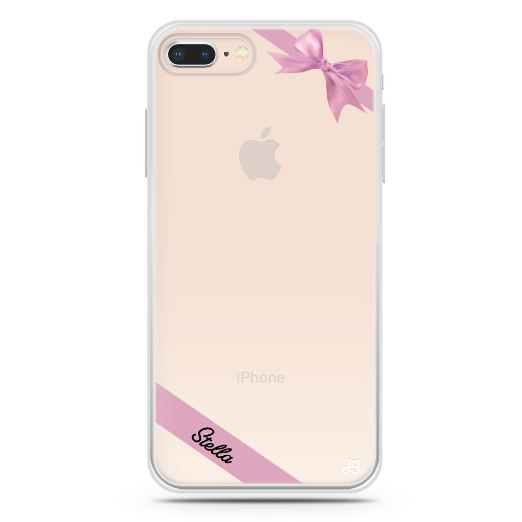 Pink Bow iPhone 7 Plus Ultra Clear Case