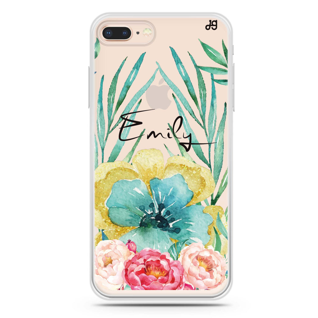 The Great Golden Flower iPhone 8 Ultra Clear Case