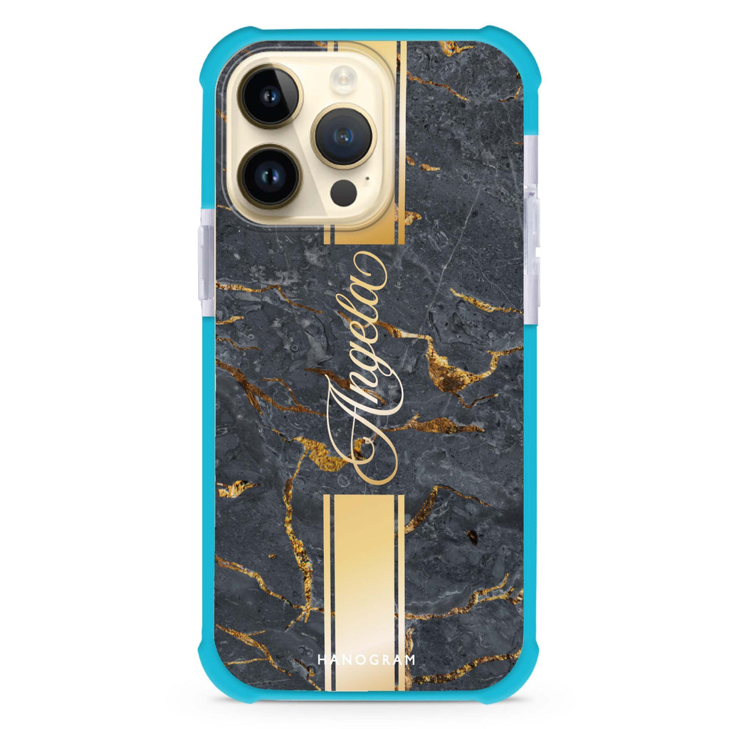 Luxury Gold Marble MagSafe Compatible Ultra Shockproof Case