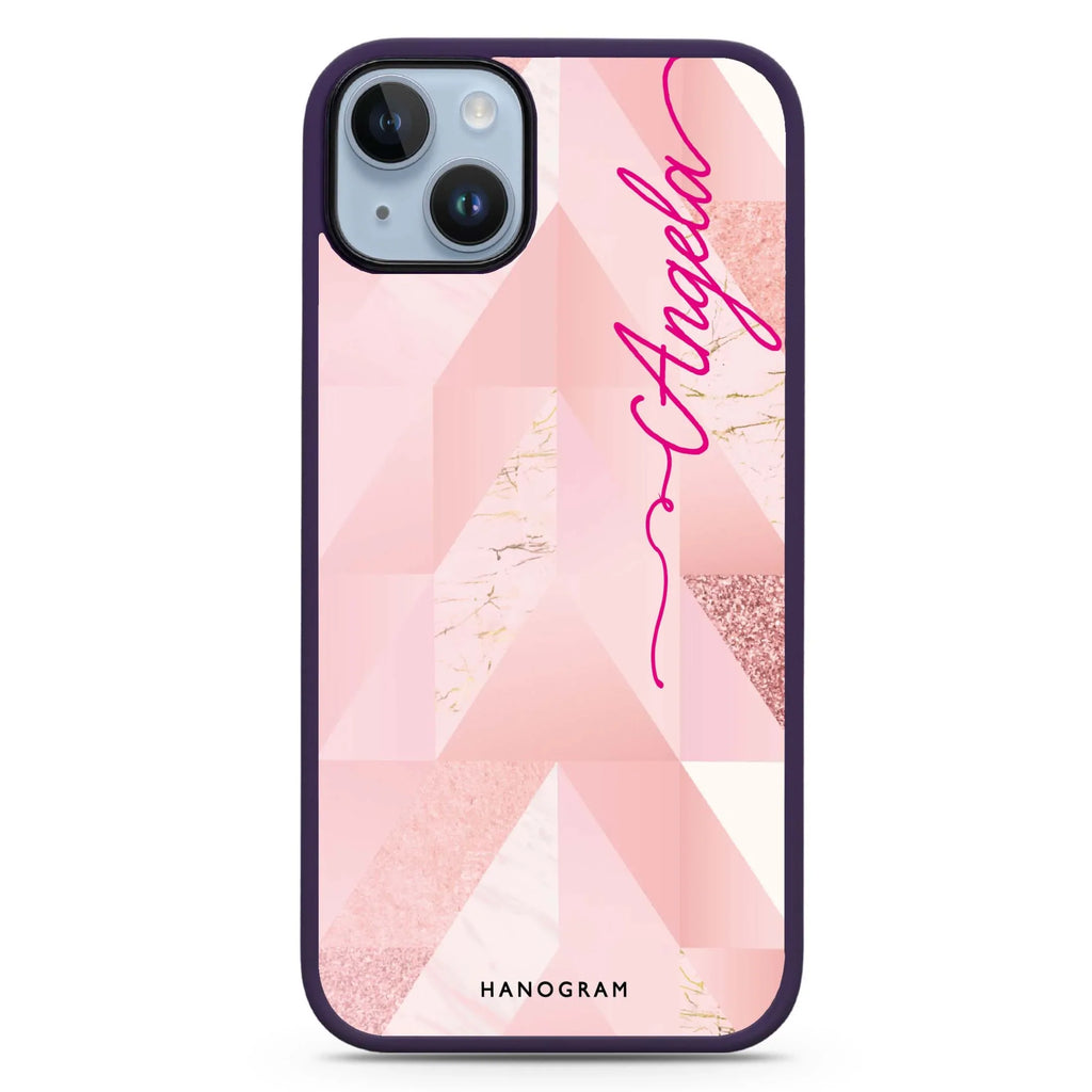 Marble Abstract IV iPhone 14 Plus MagSafe Compatible Impact Guard Bumper Case