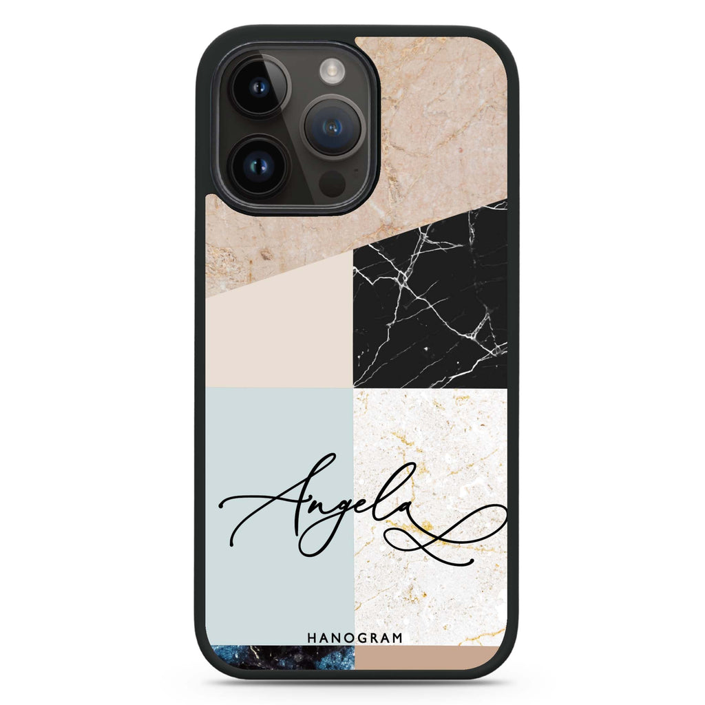 Marble Abstract V Impact Guard Bumper Case