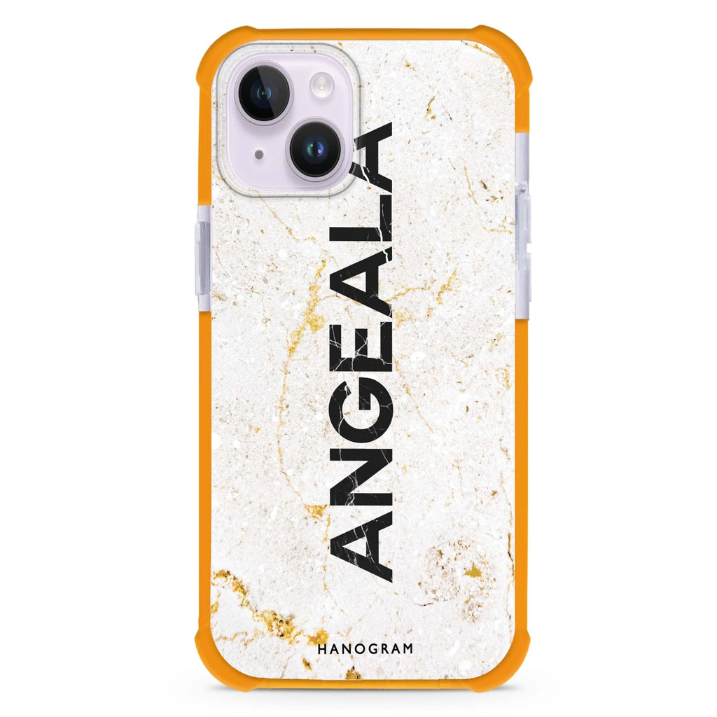 White Marble iPhone 12 Mini Ultra Shockproof Case
