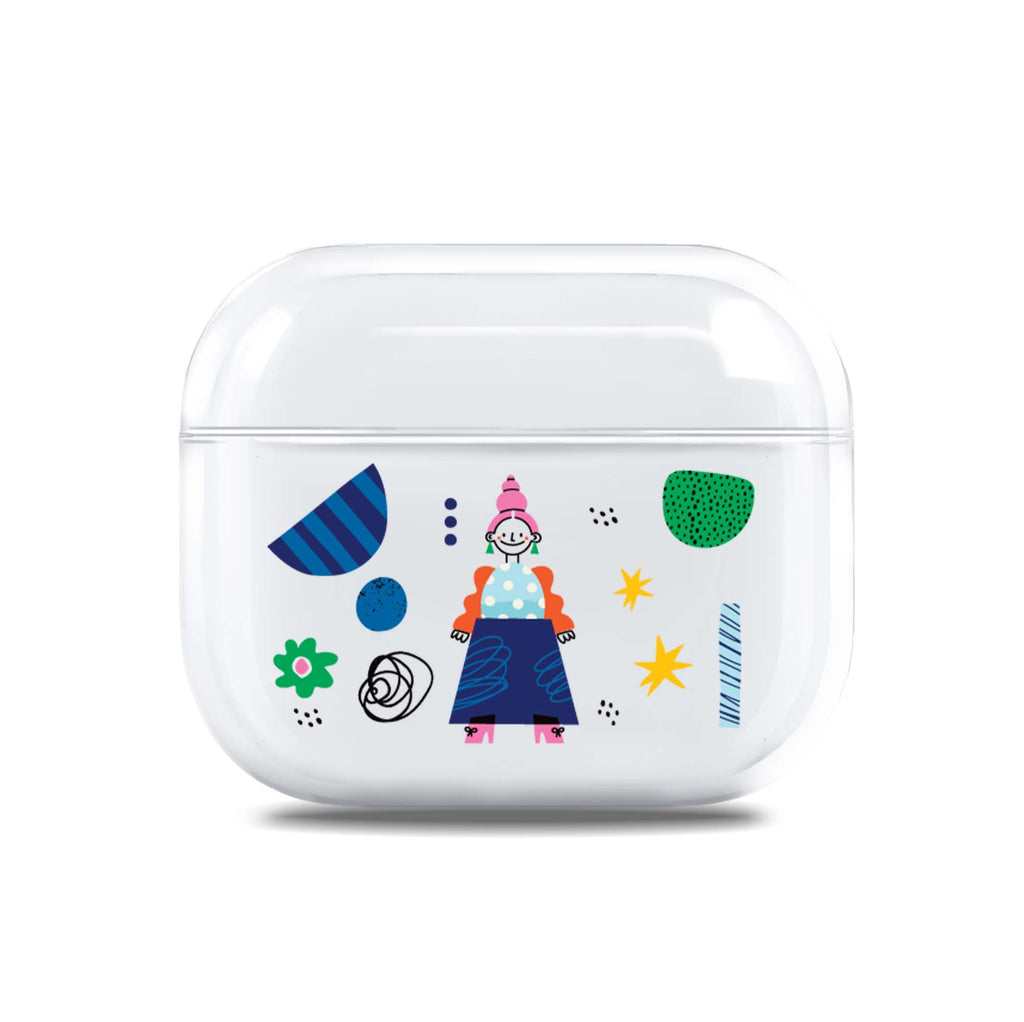 Abstract People AirPods 3 Case