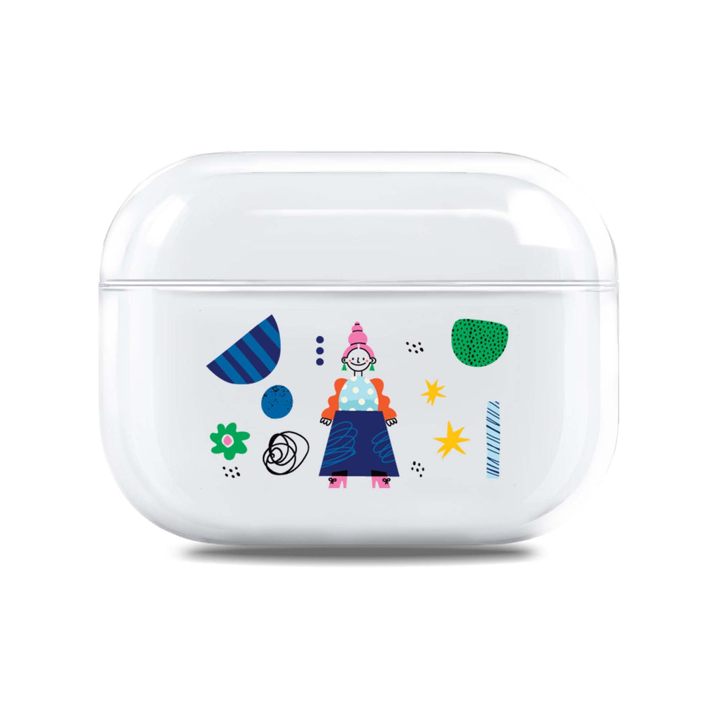 Abstract People AirPods Pro Case