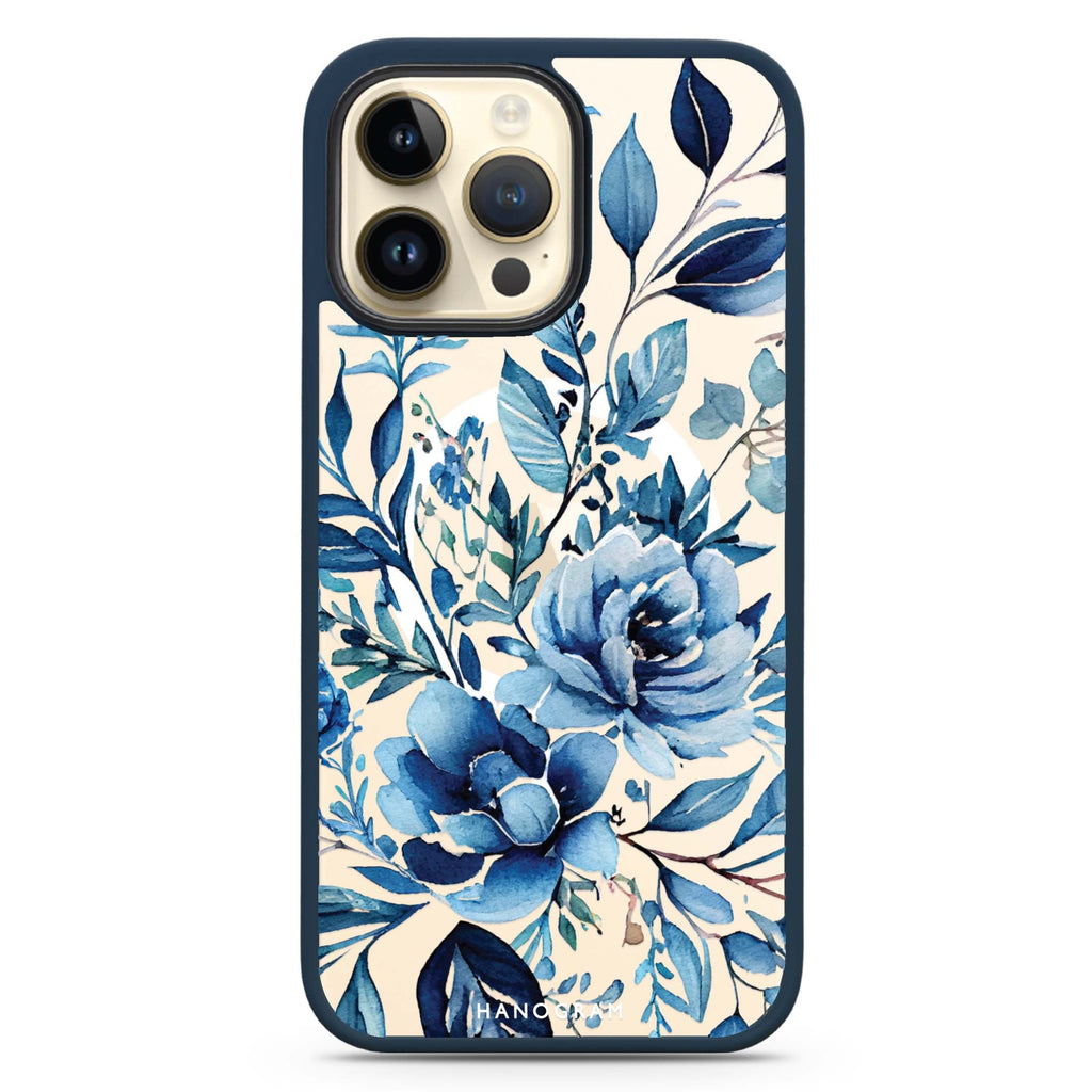 Floral MagSafe Compatible Impact Guard Bumper Case