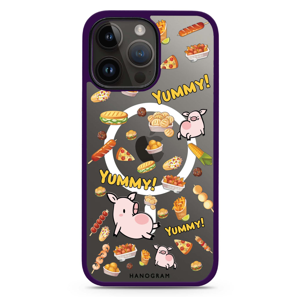 Yummy Piggy MagSafe Compatible Impact Guard Bumper Case