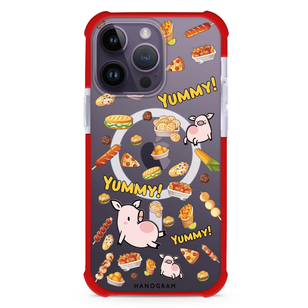 Yummy Piggy MagSafe Compatible Ultra Shockproof Case