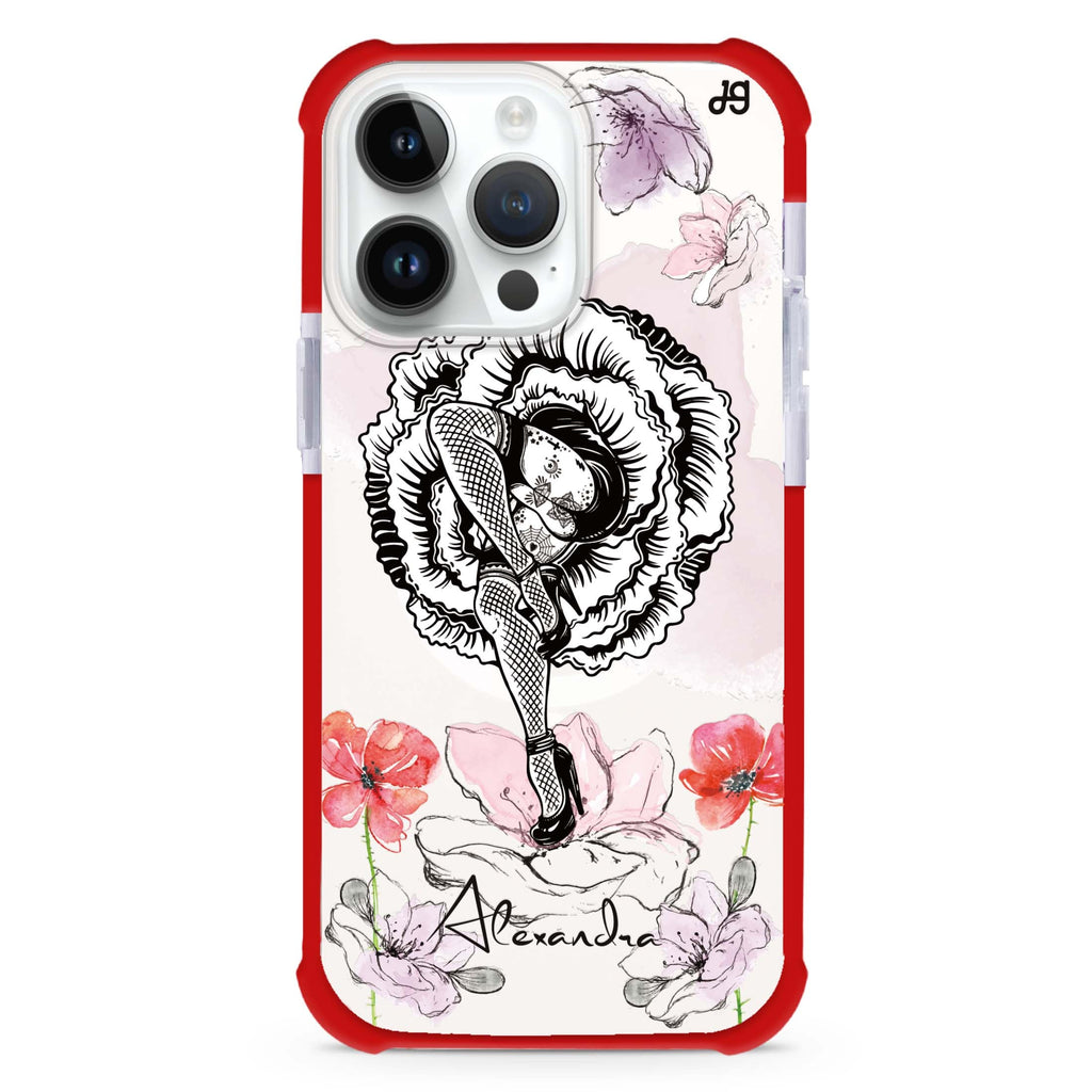 Dancing Flora MagSafe Compatible Ultra Shockproof Case