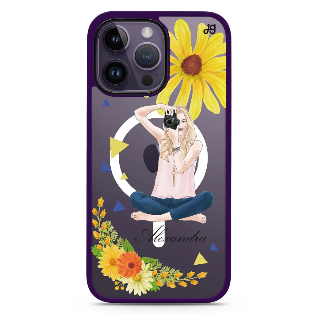 Floral Photography II MagSafe Compatible Impact Guard Bumper Case