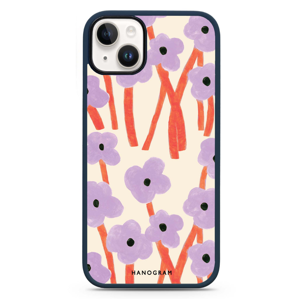 Floral iPhone 14 Plus MagSafe Compatible Impact Guard Bumper Case