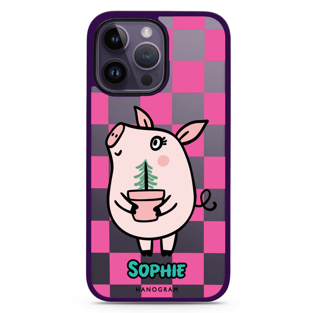 Lovely Pig Impact Guard Bumper Case