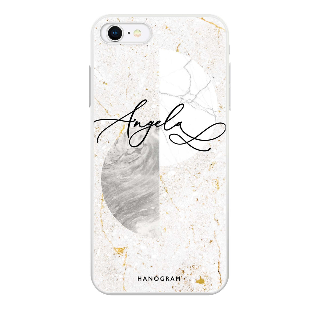Marble Abstract III iPhone SE Ultra Clear Case