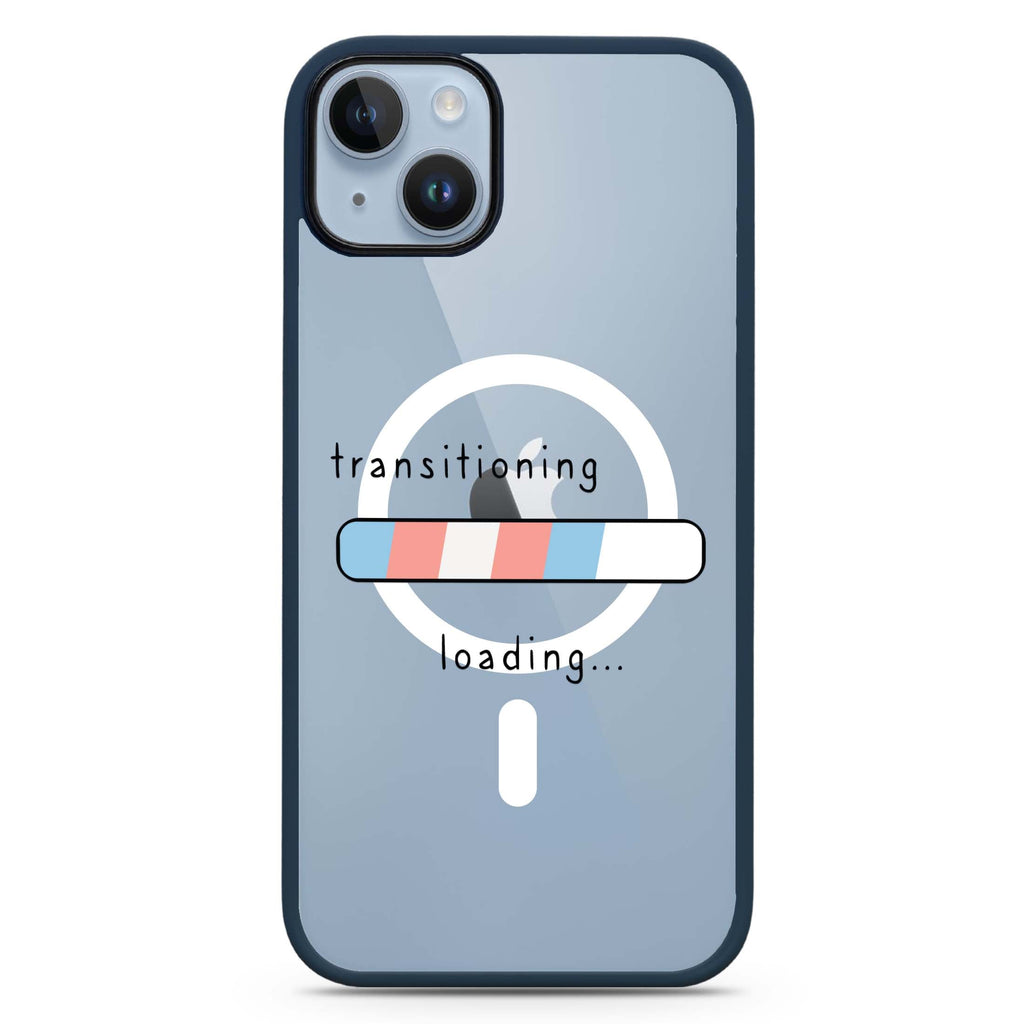 Transitioning iPhone 14 Plus MagSafe Compatible Impact Guard Bumper Case