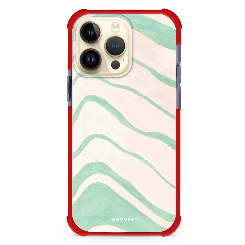 Abstract Paint Pattern MagSafe Compatible Ultra Shockproof Case