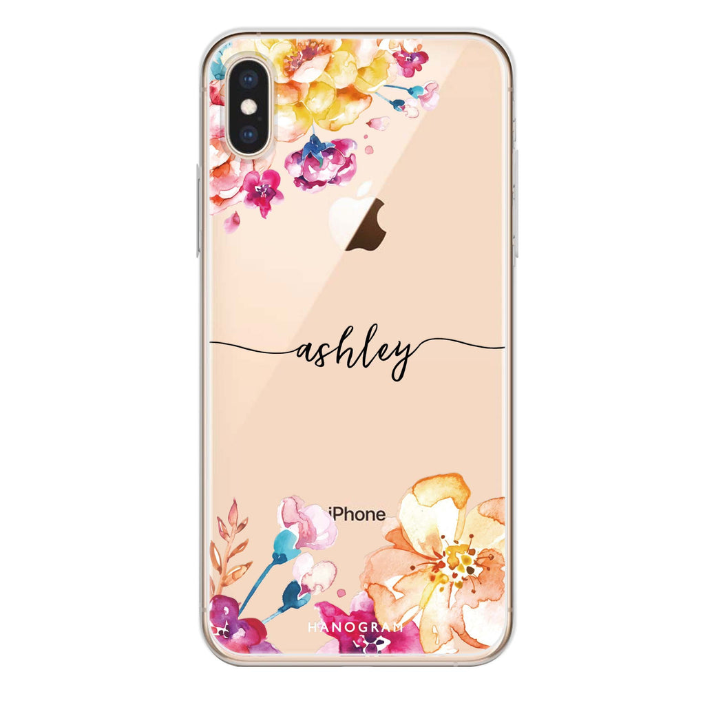 Art of Flowers iPhone XS Ultra Clear Case