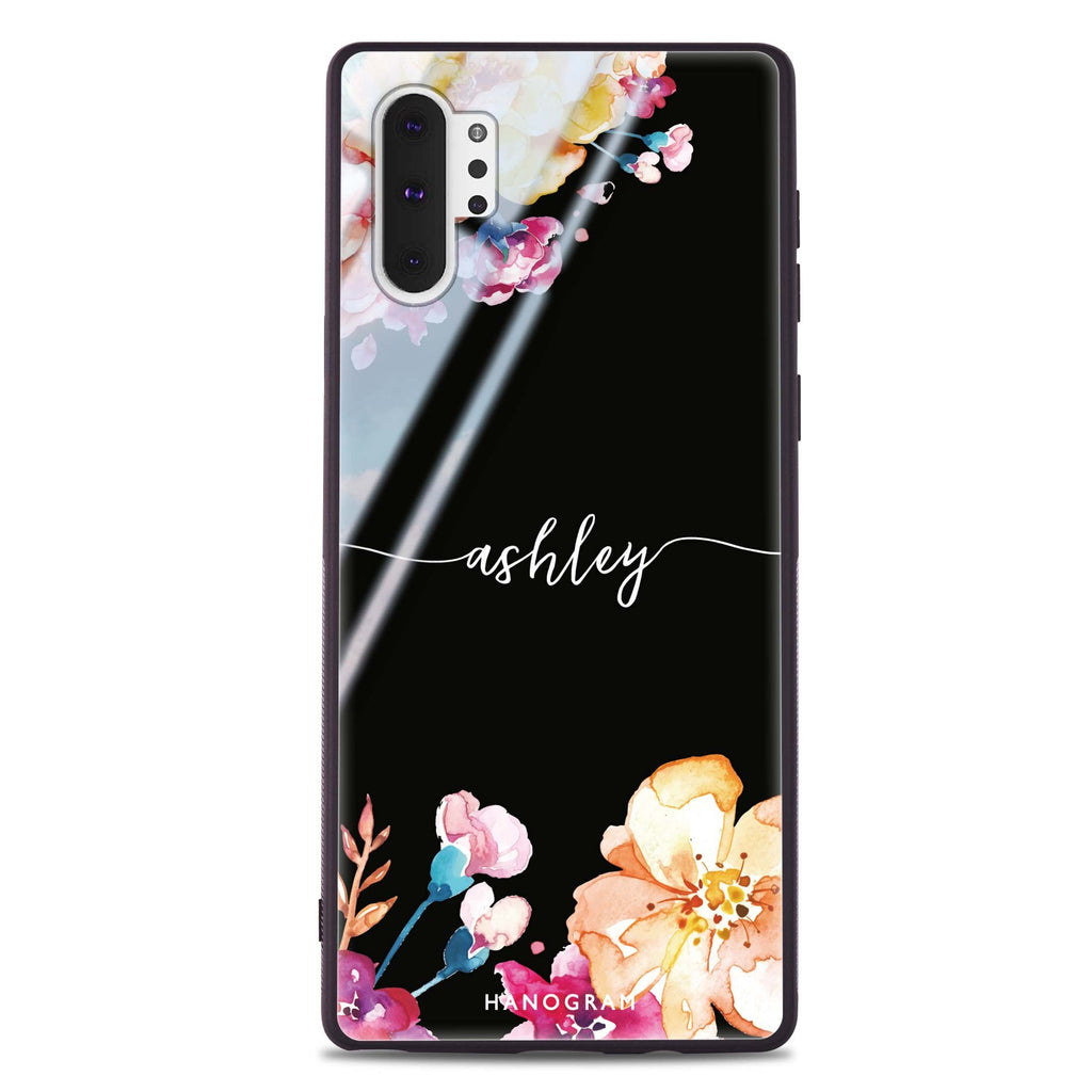 Art of Flowers Samsung Note 10 Plus Glass Case